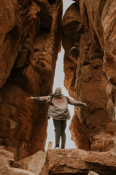 Slot Canyon Phone Wallpaper · vertical · 1440×2159