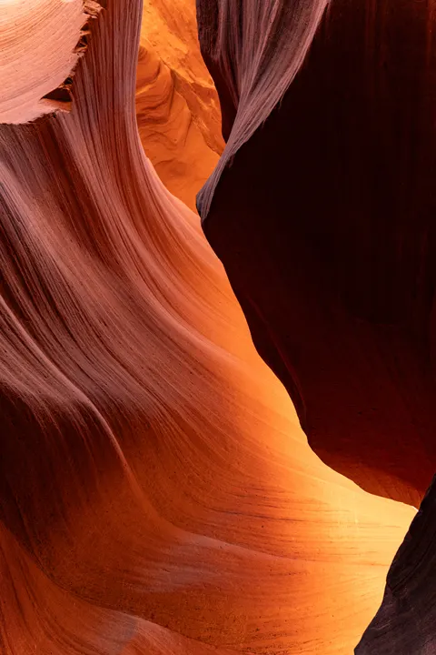 Slot Canyon Phone Wallpaper · vertical · 1440×2160