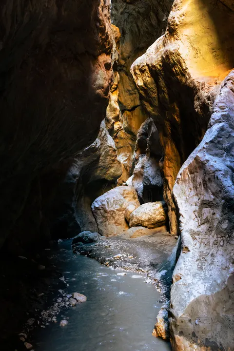 Slot Canyon Phone Wallpaper · vertical · 1440×2160