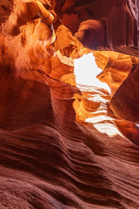 Slot Canyon Phone Wallpaper · vertical · 1440×2160