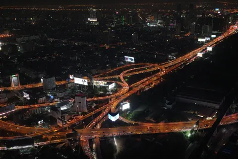 City Aerial 4K Wallpaper · city · 3840×2560