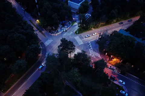 Fond d'écran Ville en vue aérienne 4K · city · 3840×2543