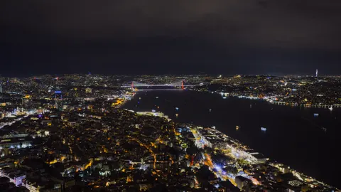 城市俯瞰 4K桌布 · city · 3840×2160