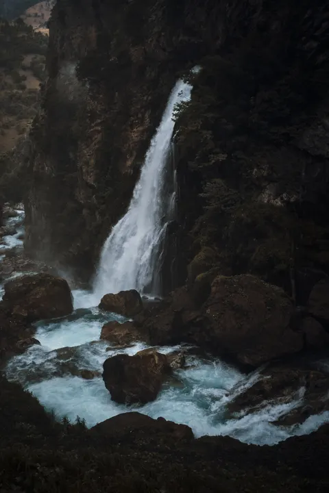 Tall Waterfall Phone Wallpaper · vertical · 1440×2160