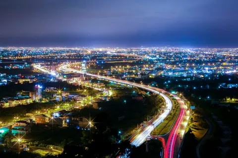 城市俯瞰 4K桌布 · city · 3840×2560