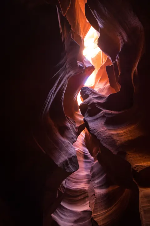 Slot Canyon Phone Wallpaper · vertical · 1440×2160