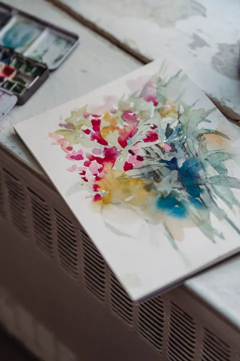 Watercolor Art Phone Wallpaper · illustration · 1440×2160