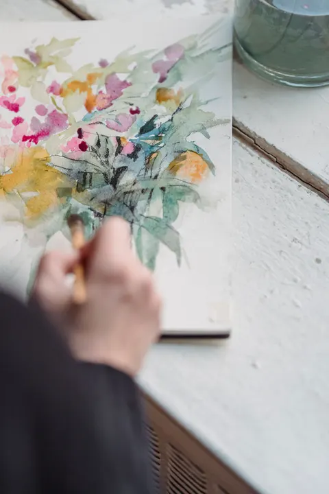 Watercolor Art Phone Wallpaper · illustration · 1440×2160