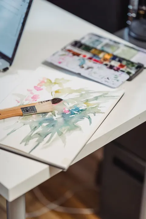 Watercolor Art Phone Wallpaper · illustration · 1440×2160