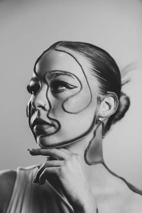 Line Art Phone Wallpaper · illustration · 1440×2160