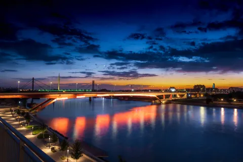 Обои Городской мост 4K · city · 3840×2563