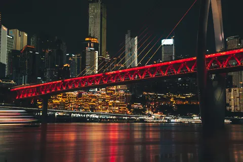 City Bridge 4K Wallpaper · city · 3840×2561