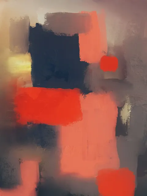 Abstract Paint Phone Wallpaper · illustration · 1440×1920