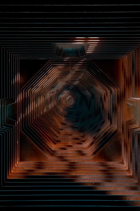 Geometric Art Phone Wallpaper · illustration · 1440×2160