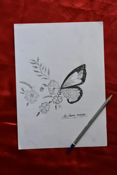 Ink Sketch Phone Wallpaper · illustration · 1440×2160