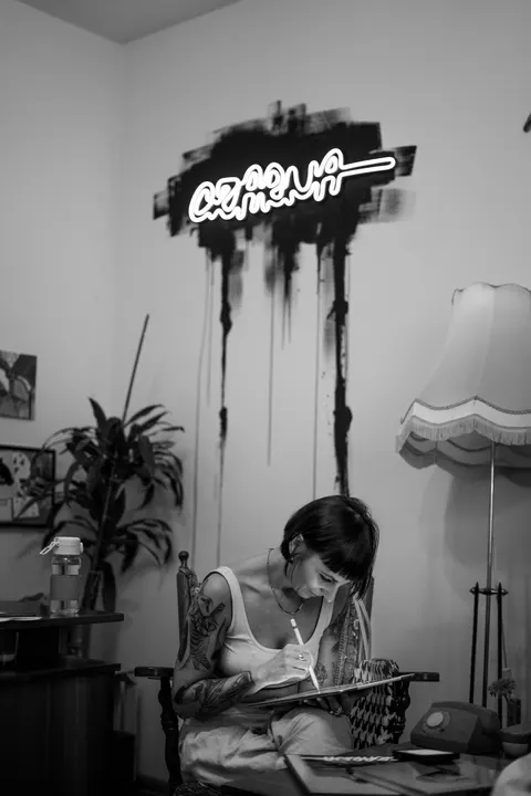 Ink Sketch Phone Wallpaper · illustration · 1440×2160