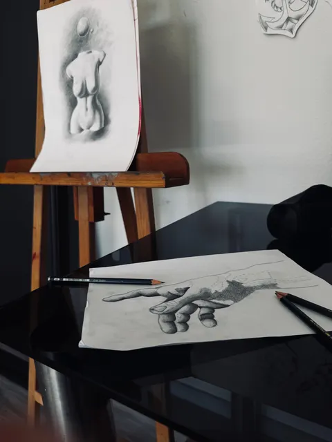 Ink Sketch Phone Wallpaper · illustration · 1440×1920