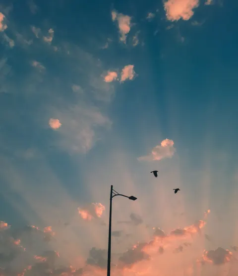 Anime Sky Phone Wallpaper · illustration · 1440×1671