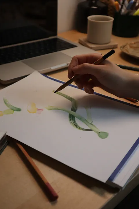 Watercolor Art Phone Wallpaper · illustration · 1440×2160