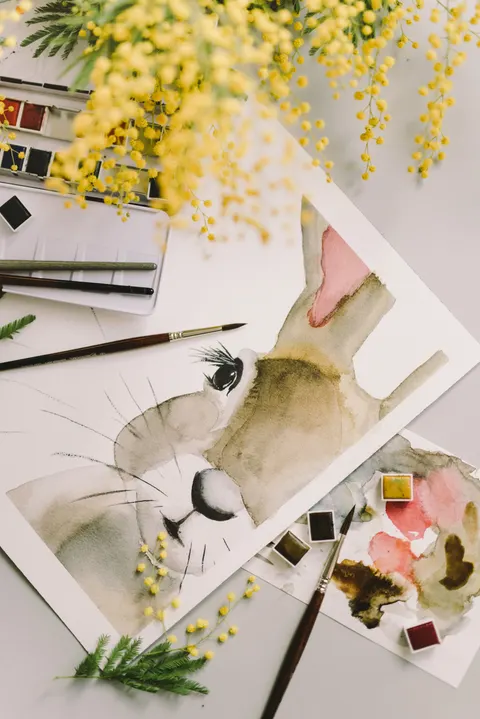 Watercolor Art Phone Wallpaper · illustration · 1440×2157