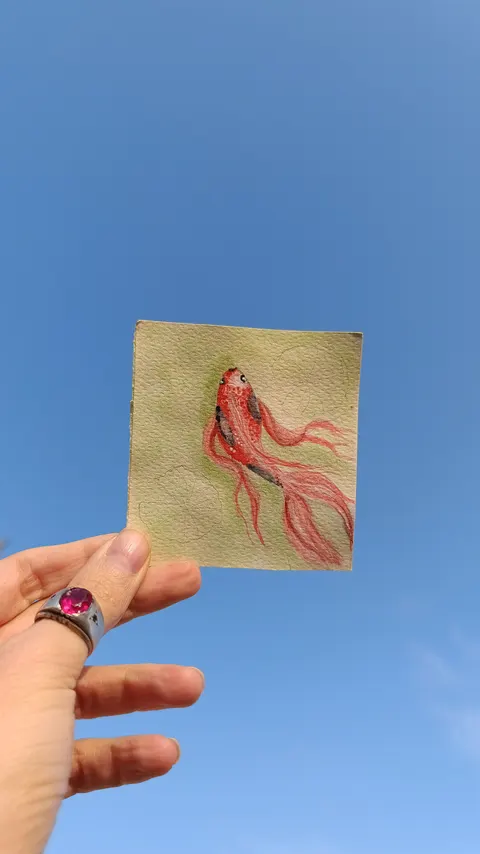 Watercolor Art Phone Wallpaper · illustration · 1440×2561