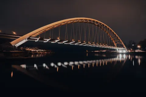도시의 다리 4K 배경화면 · city · 3840×2560