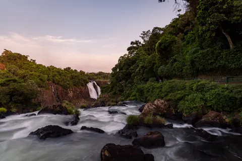 Rainforest Waterfall 4K Wallpaper · nature · 3840×2560