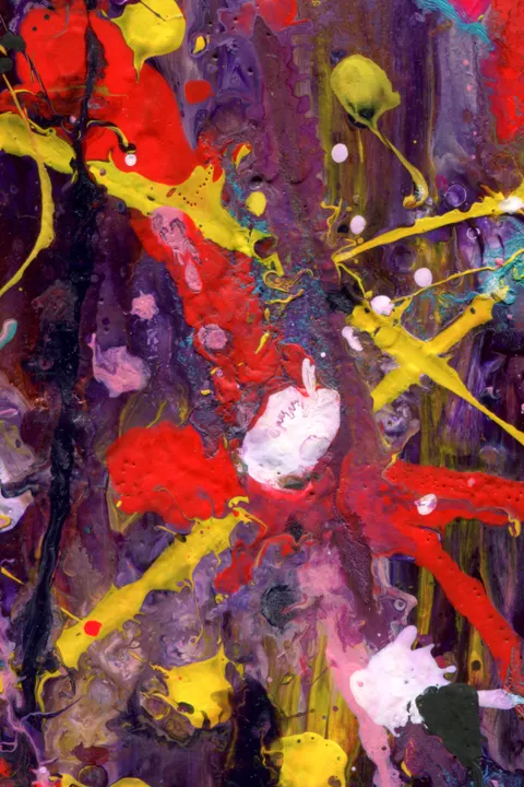 Abstract Paint Phone Wallpaper · illustration · 1440×2160
