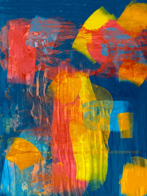 Abstract Paint Phone Wallpaper · illustration · 1440×1920