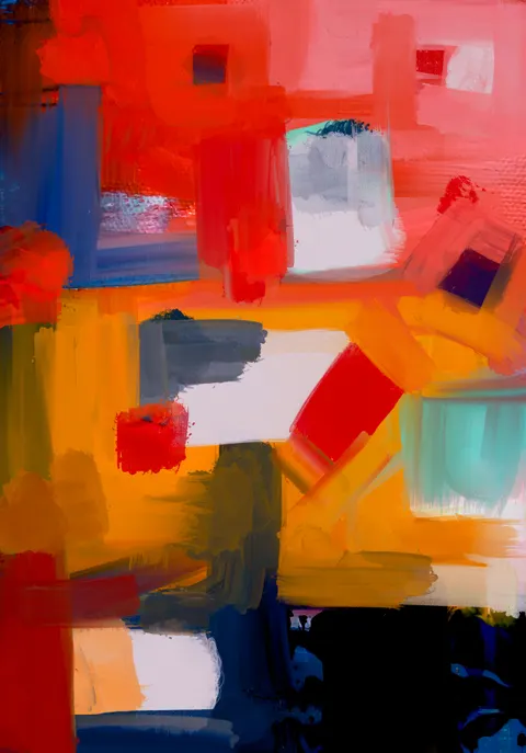 Abstract Paint Phone Wallpaper · illustration · 1440×2062