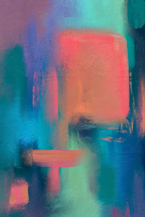 Abstract Paint Phone Wallpaper · illustration · 1440×2160