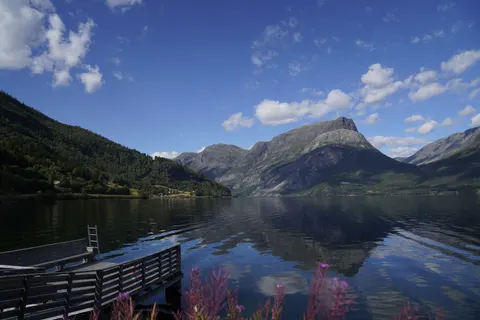 Norwegian Fjord 4K Wallpaper · nature · 3840×2561