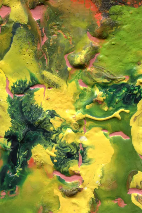 Abstract Paint Phone Wallpaper · illustration · 1440×2160