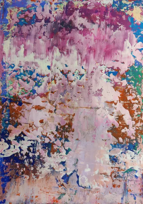 Abstract Paint Phone Wallpaper · illustration · 1440×2057