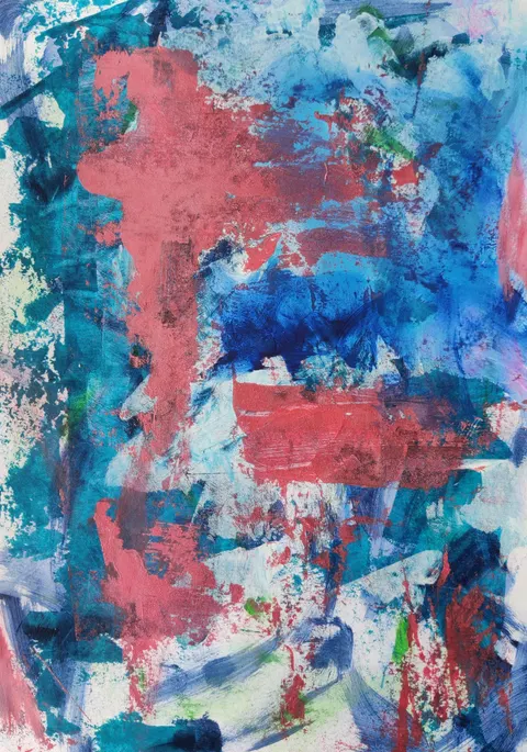 Abstract Paint Phone Wallpaper · illustration · 1440×2057