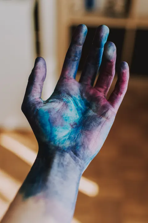 Abstract Paint Phone Wallpaper · illustration · 1440×2160