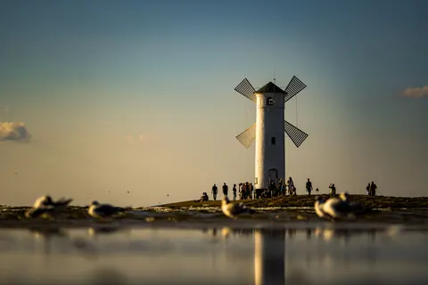 등대 해안 4K 배경화면 · ocean · 3840×2560