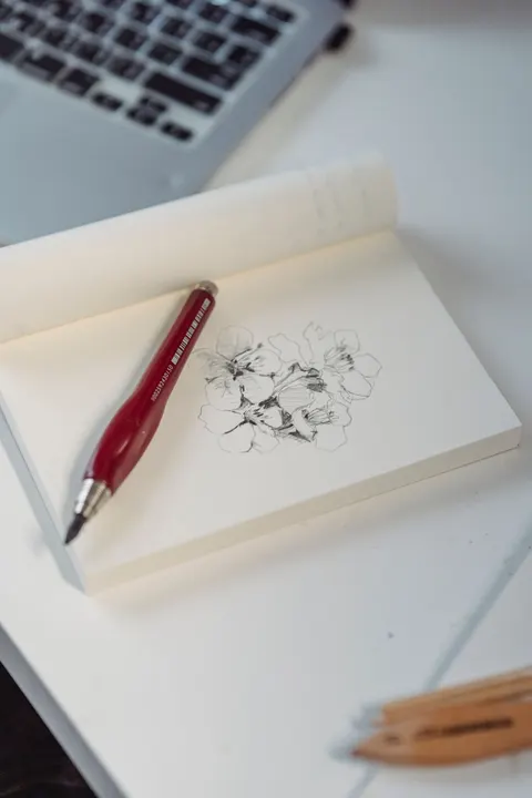 Ink Sketch Phone Wallpaper · illustration · 1440×2160