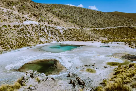 Fondo de pantalla Aguas termales 4K · nature · 3840×2560