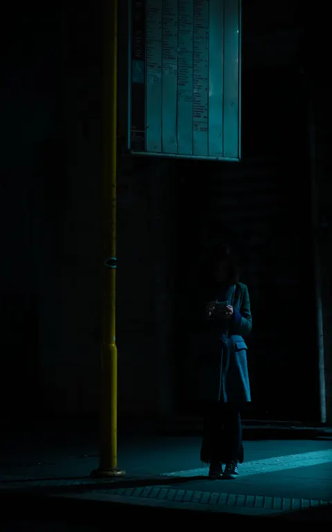 Night Street Phone Wallpaper · street · 1440×2300