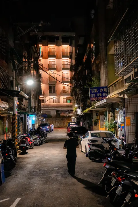 Night Street Phone Wallpaper · street · 1440×2160