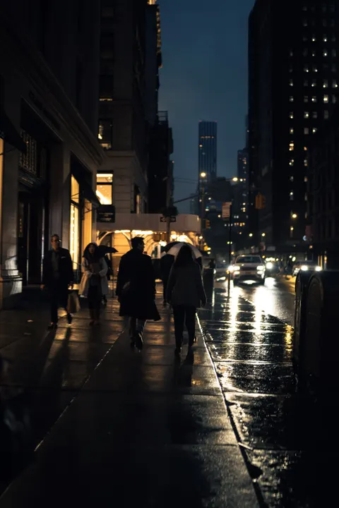 Night Street Phone Wallpaper · street · 1440×2160