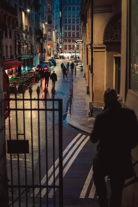 Night Street Phone Wallpaper · street · 1440×2160