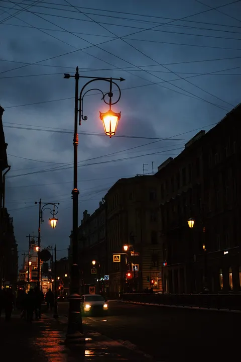 Night Street Phone Wallpaper · street · 1440×2160