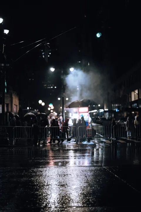 Night Street Phone Wallpaper · street · 1440×2160