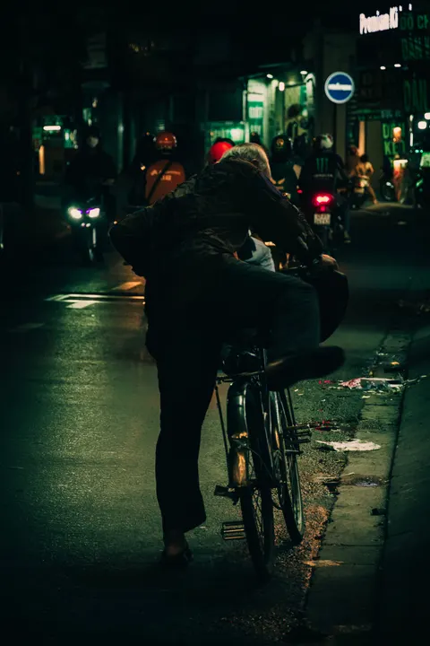 Night Street Phone Wallpaper · street · 1440×2160