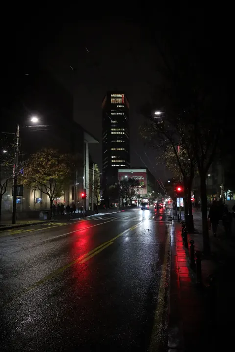 Night Street Phone Wallpaper · street · 1440×2160