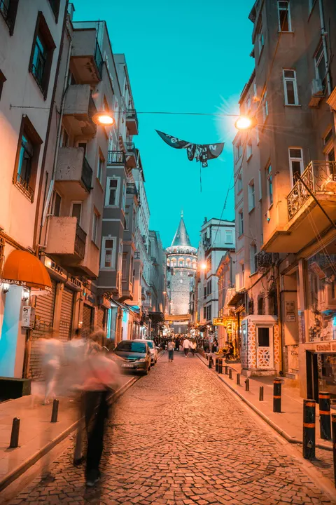 Night Street Phone Wallpaper · street · 1440×2160
