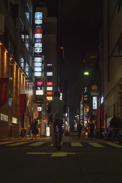 Night Street Phone Wallpaper · street · 1440×2159