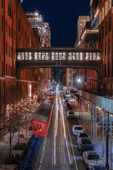 Night Street Phone Wallpaper · street · 1440×2160